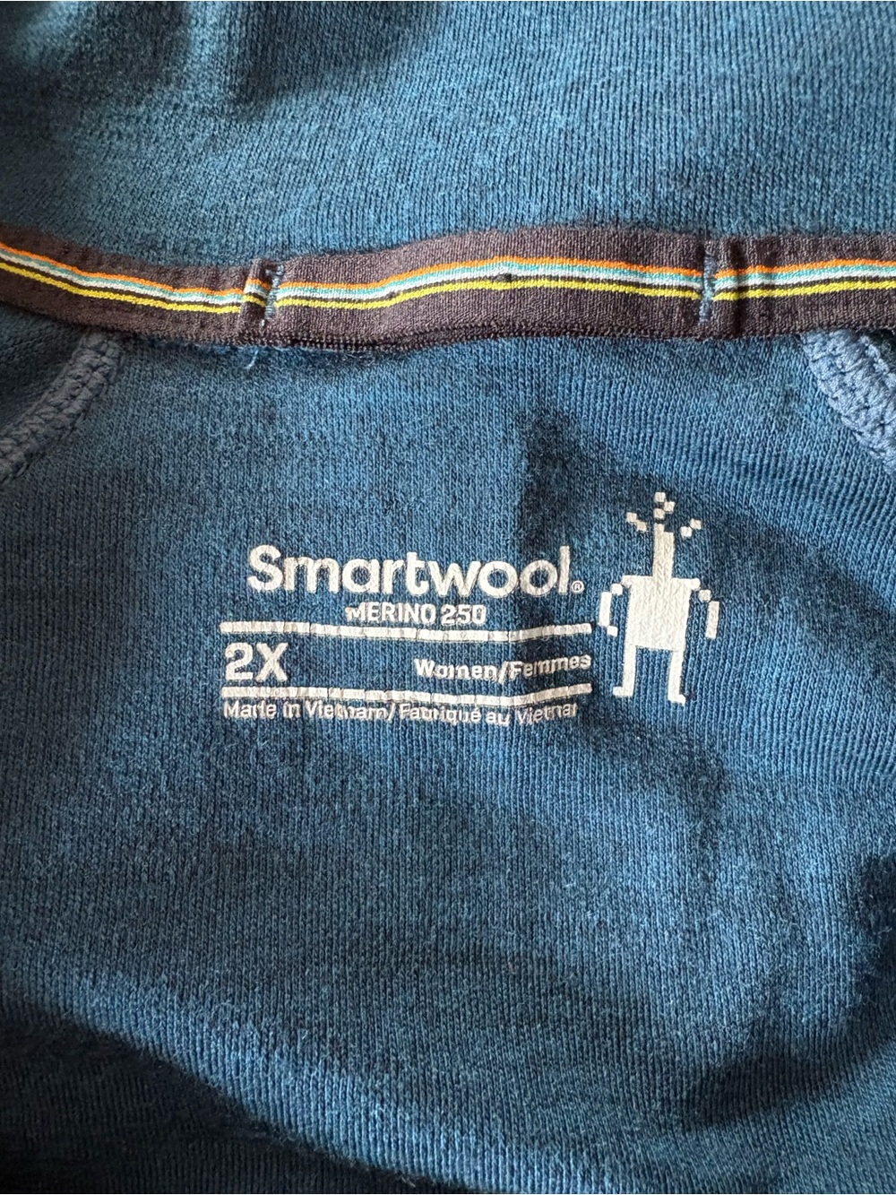 Women’s Smartwool Merino Wool Quarter zip - Picture 3 of 5
